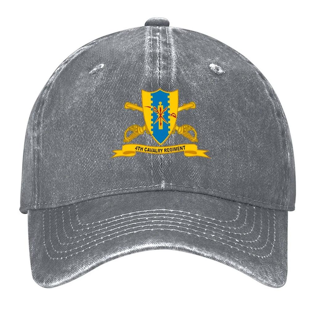 Army th Cavalry RegiUnisext w Br Ribbon Baseball Cap cute Snapback Cap Hood Women Hats Unisexs
