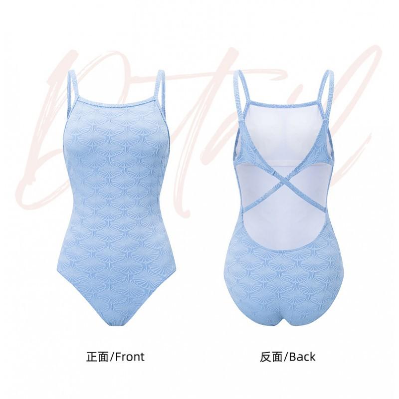 High-end Racing One-piece Swimsuit Women's Belly Cover Slimming Triangle Sexy Swimming Pool Hot