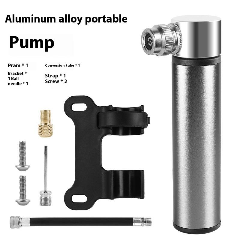 Portable Pocket MTB Bike Pump 120 PSI Mini Cycling Tire Inflator Hand Air Pump Bike Accessories Mountain Road Bicycle Pump