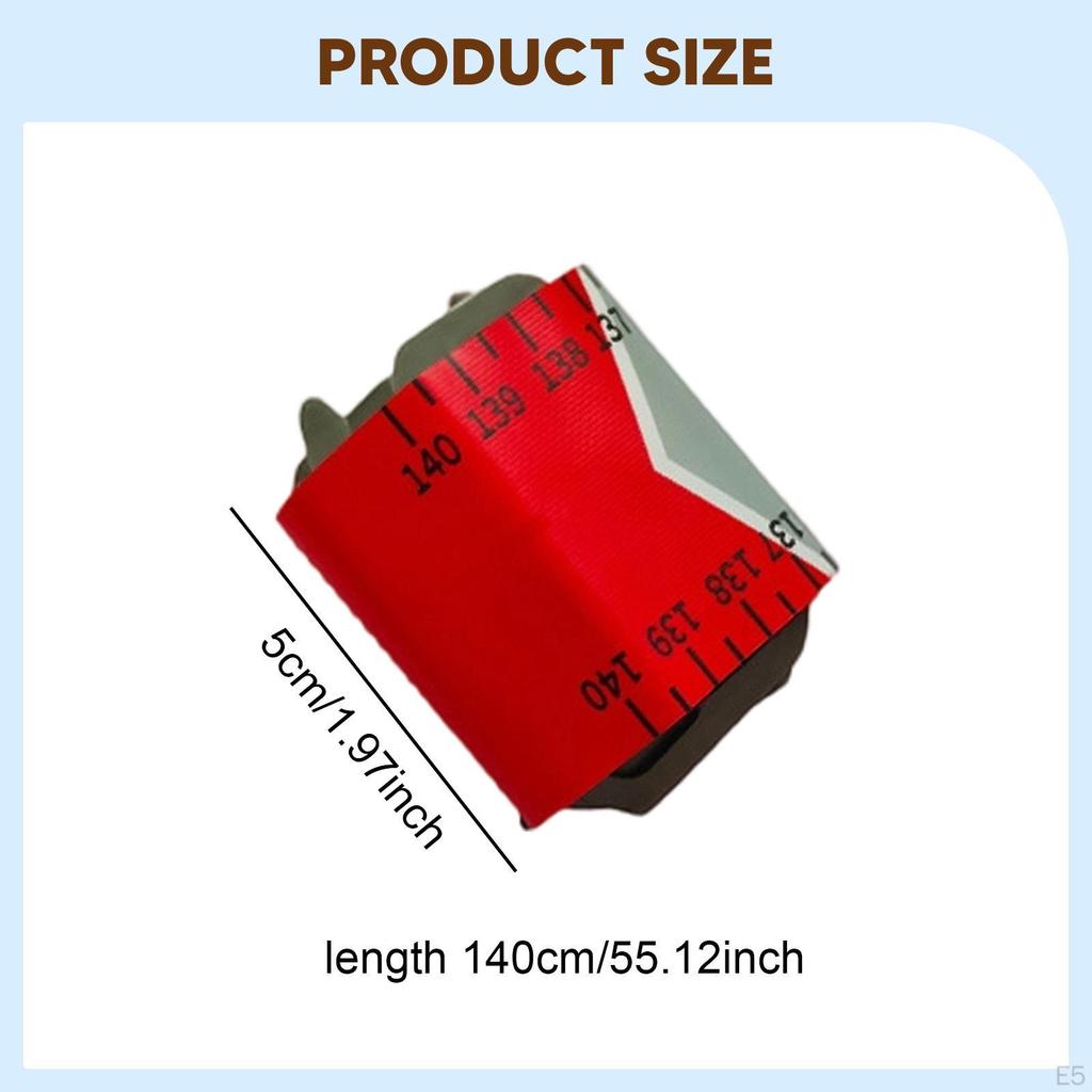 Fish Ruler 140 cm Compact Waterproof Kayak Fishing Measurement Tool Measuring for