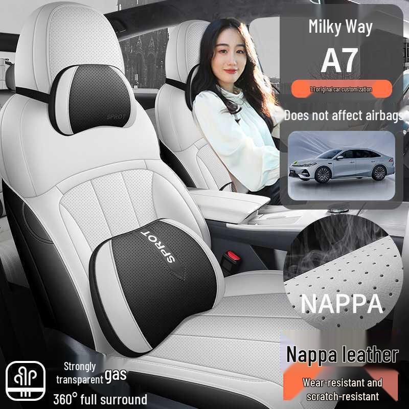 Geely Galaxy A7 All-Season Breathable Leather Seat Covers & Cushions