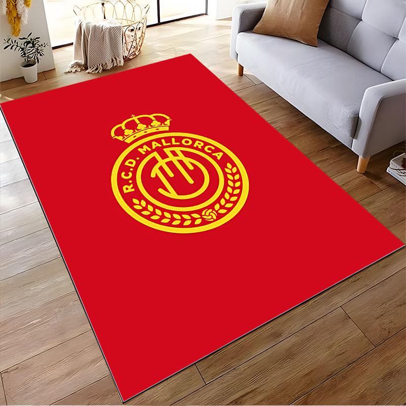 R.C.D. Mallorca Red Carpet suitable as a non-slip mat for the living room or bedroom sofa