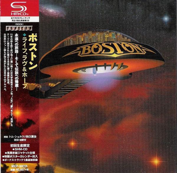

CD BOSTON - Life, Love & Hope MICP30055 Avalon 2013 Япония Рок Б/У