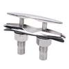 6 Inch Pull Up Cleat 316 Stainless Steel Flush Mount Retractable Boat Cleat Heavy Duty Marine Dock Cleat for RV Yacht