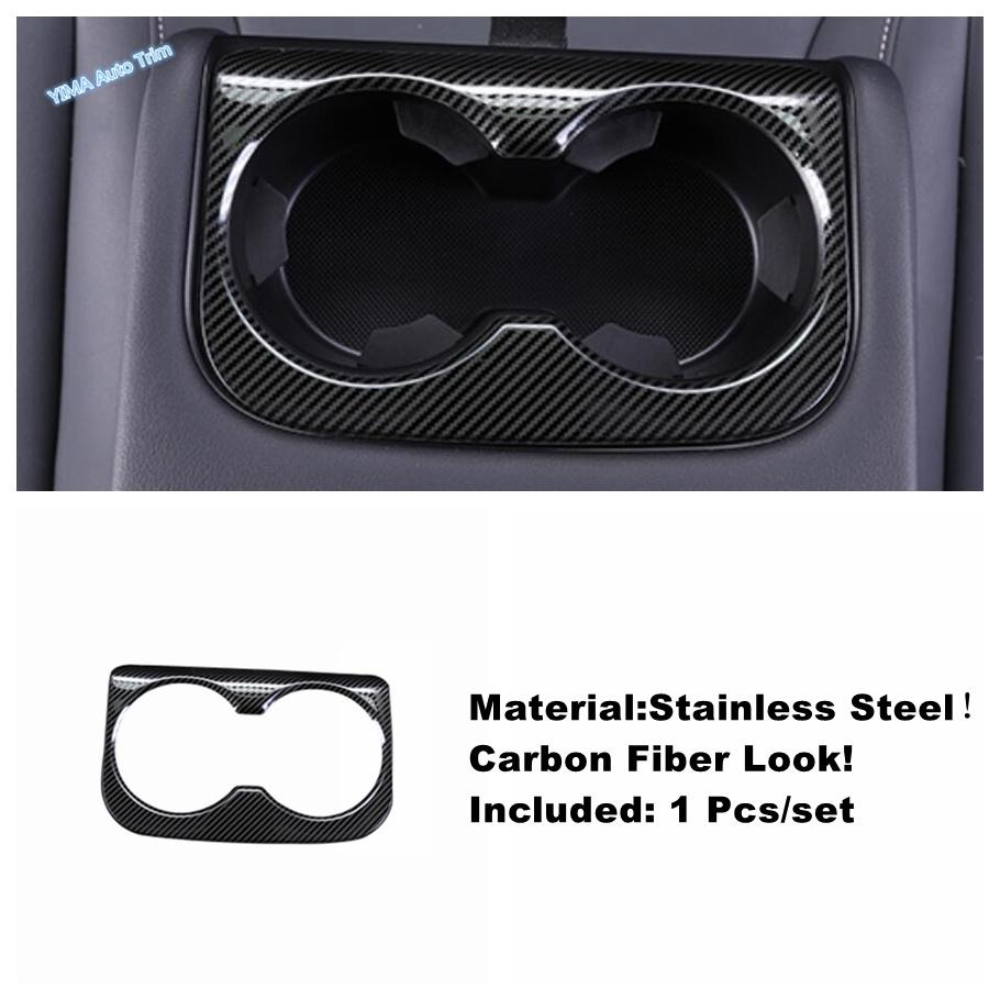 Carbon Fiber Car P-level Sequ / Water Cup Frame / AC Air Outlet Cover Trim Fit For Haval Dargo Interior Accessories