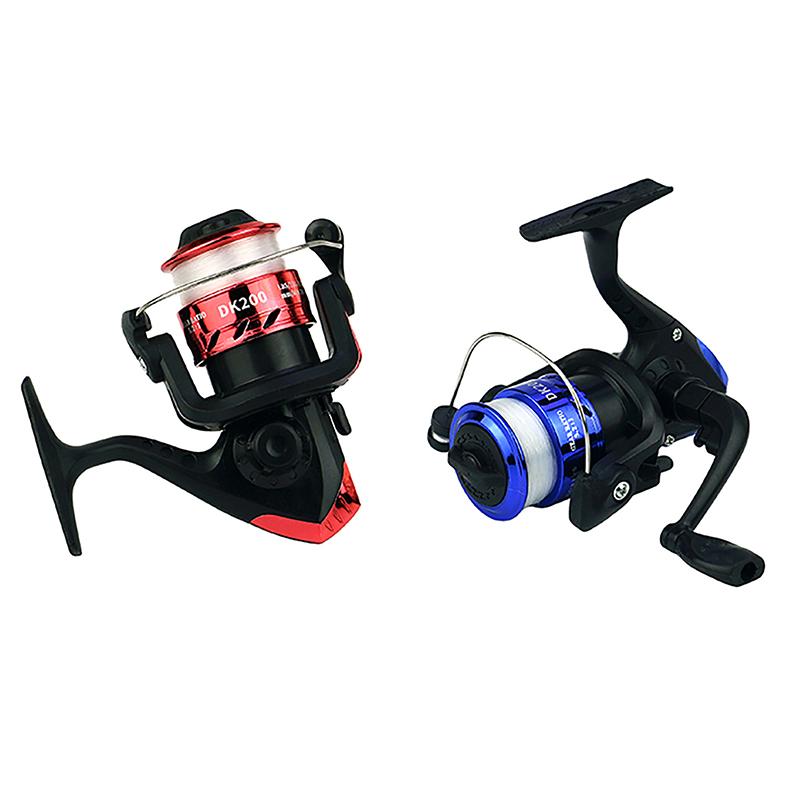 Folding Spinning Fishing Reel With 100M Fishing Line 5.1:1 Gear Ratio Portable Ultralight Fishing Reel
