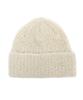 Eondeokeonteulolseutyudio Boucle Winter Beanie Fluffy Beanie / Mohair Boucle / Cream