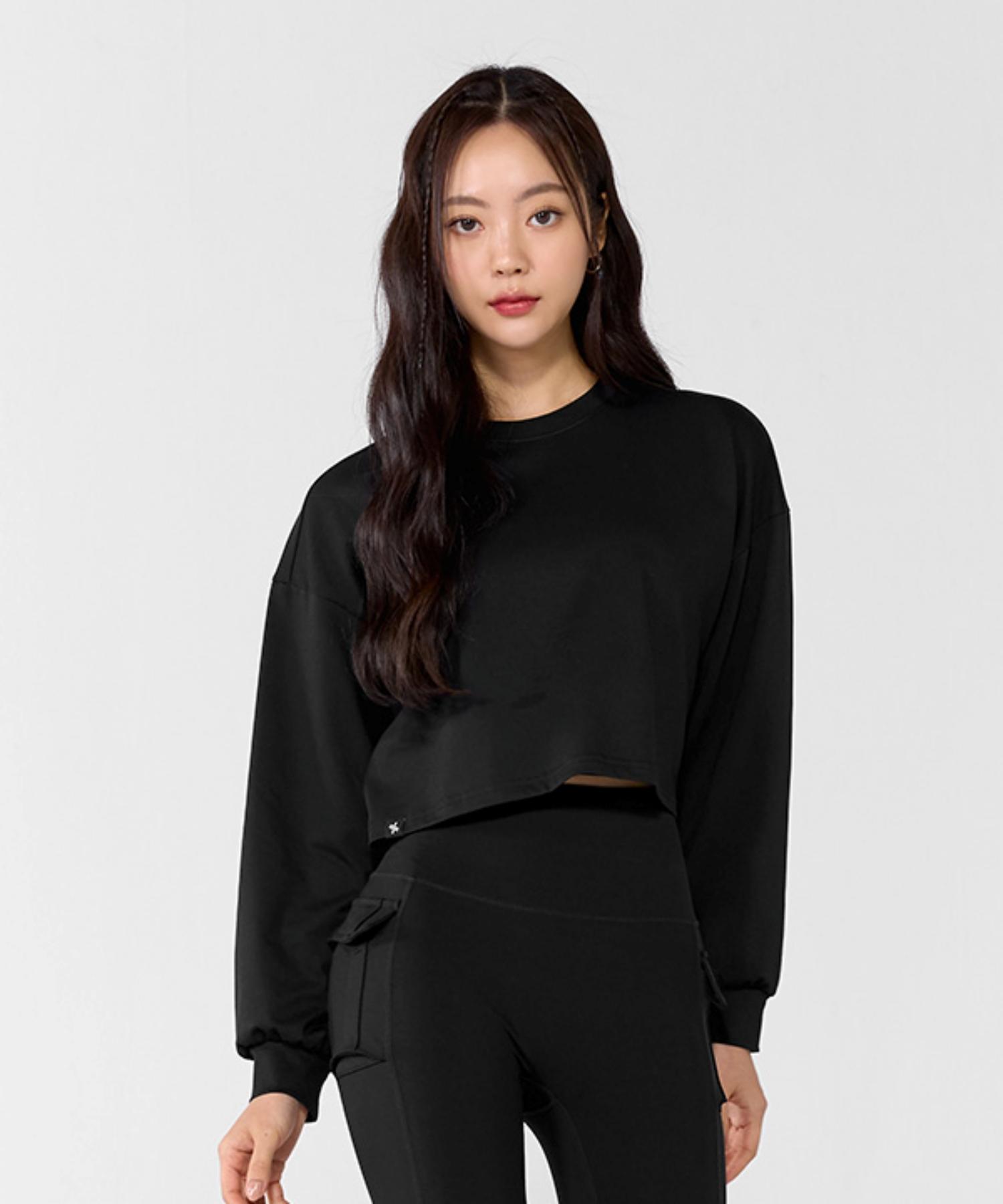 Xexymix Cool Touch Light Cover-Up Long Sleeve Black Black/L