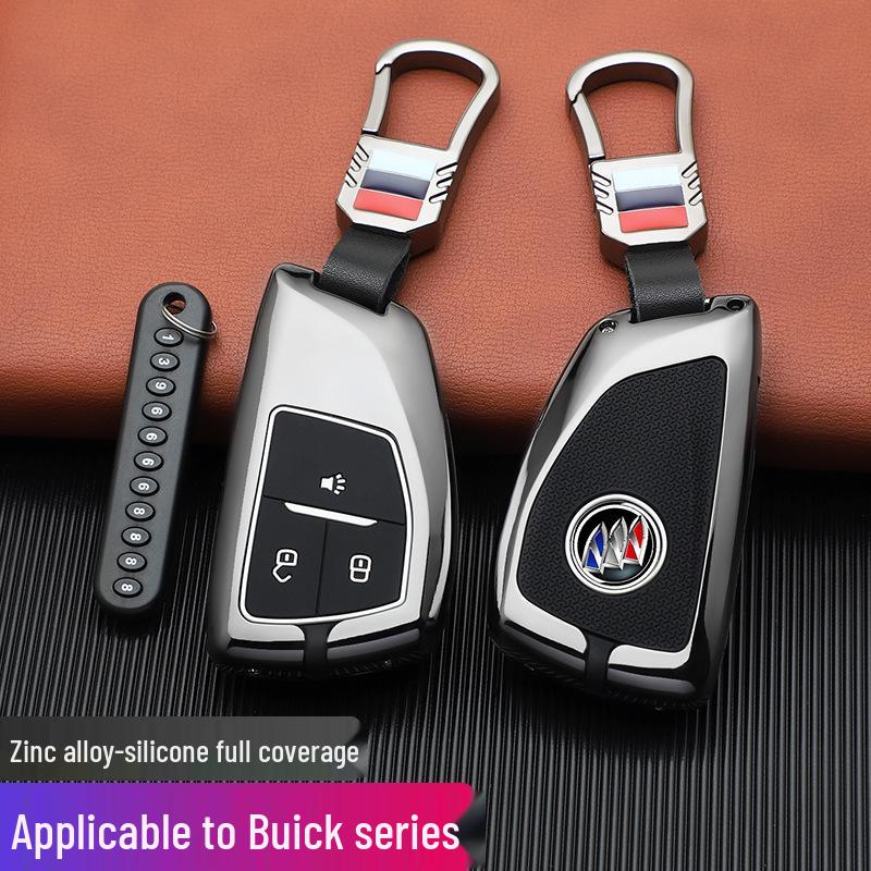 Buick Encore S Key Case: Fashionable Car Key Bag with Decorative Buckle.