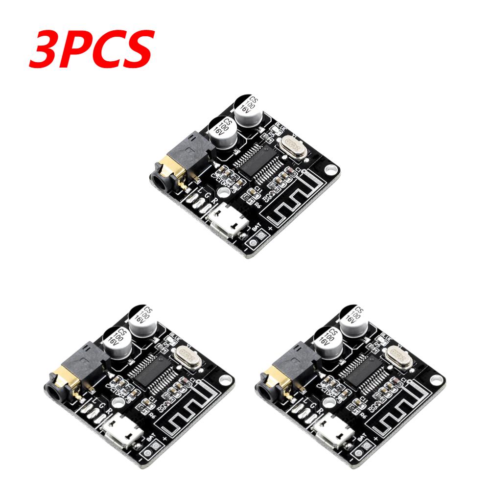 1-20PCS Audio Receiver Board Bluetooth 4.1/5.0 MP3 Audio Decoder Amplifier Board 3.7-5V Wireless Stereo Music Module VHM-314Good product