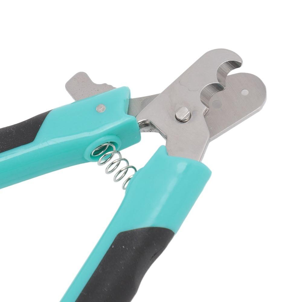 Dual Hole Pet Nail Clipper Metal Blades Dual Hole Dog Nail Cutter  Household Pet Grooming
