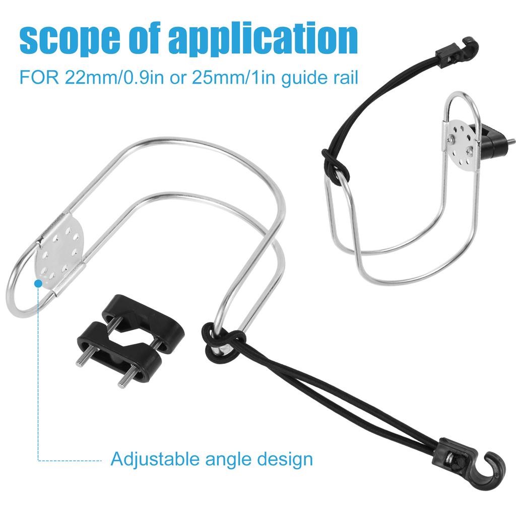 4/1ks námořní nerezová podkova Držák záchranného kruhu Nastavitelný držák záchranného kruhu Loď Držák záchranného kruhu Příslušenství k člunu