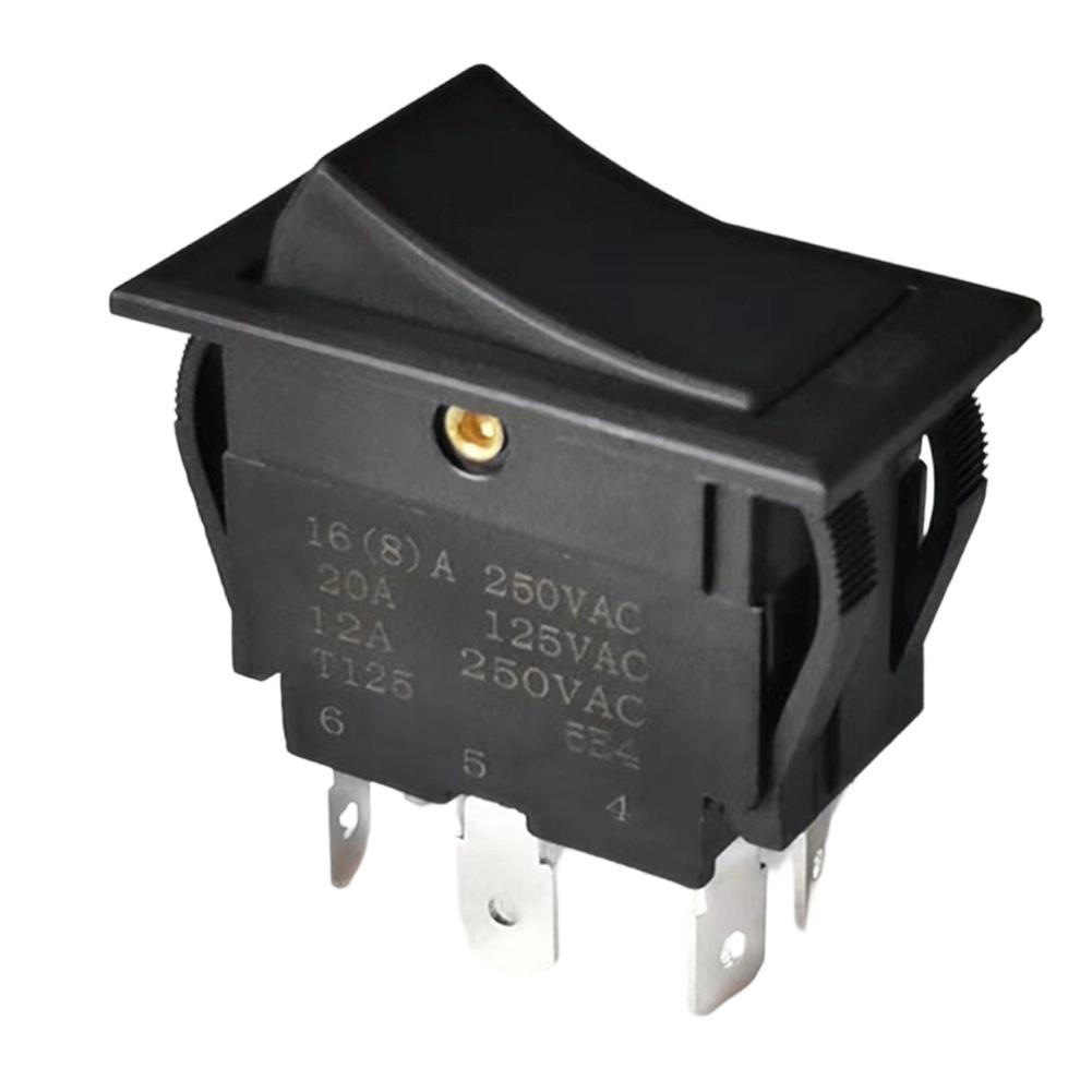 For Toggle Switches 125/250VAC On/Off Car Dishwasher Household Appliances For Toggle Switch 4-pin/6-pin Rocker Switch Parts