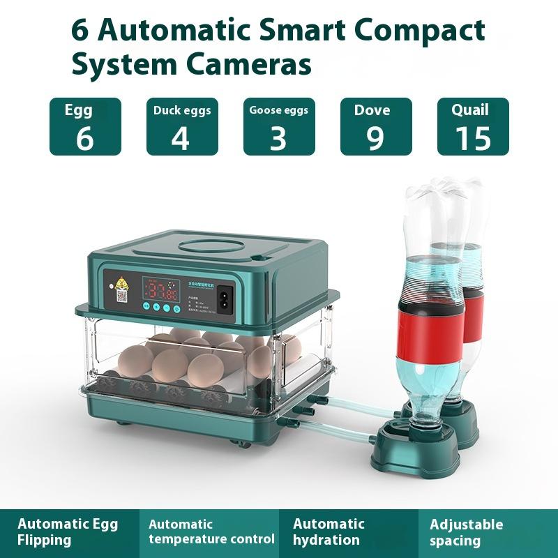 Chicken Incubator Small Home Incubator Automatic Smart Home Egg Incubator Chicken Seedling Water Bed Incubator