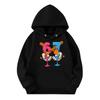 Kids' Fashion Printed Pullover Casual Long-Sleeve Crewneck Hoodie Top