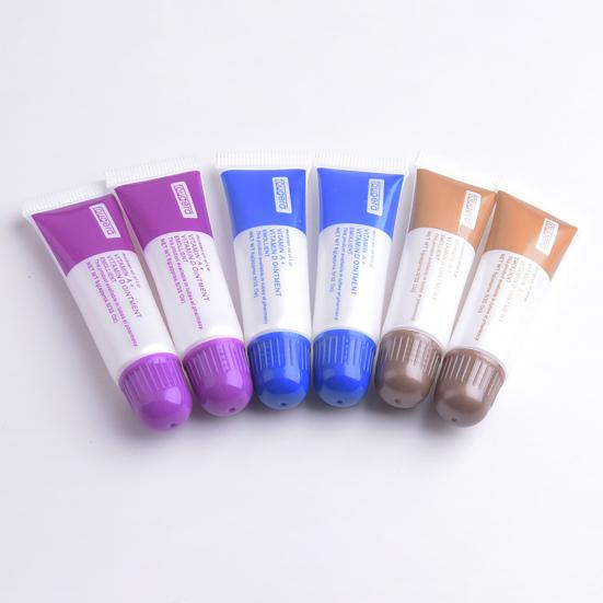 10 Stück Tattoo-Reparaturcreme Narbenhemmend Hautfreundlich Lichtecht AD Tattoo Permanent Make-up Aftercare-Gel für Augenbrauen
