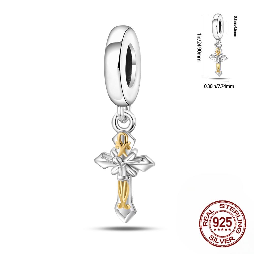 Golden Series Copper Ring Heart Tree Of Life Sunflower Owl Charm Pendant Fit Bracelet Handmade Diy Gifts