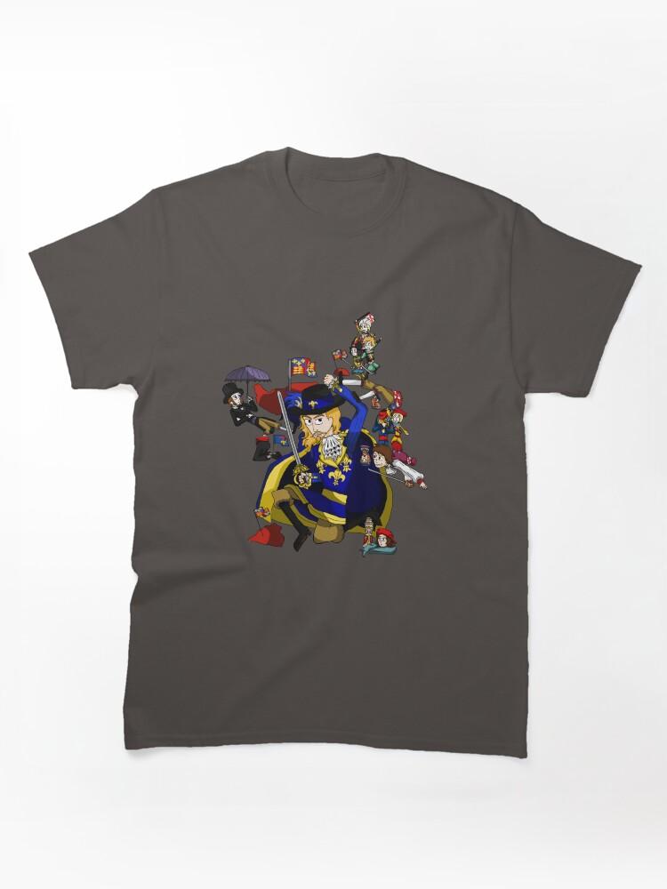 Europa Universalis Renaissance Map of France Classic T-Shirt