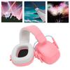 25DB Noise Reduction Earmuffs Noise Cancelling Headset Hearing Protection Ear Muffs for Shooting Mowing Pink