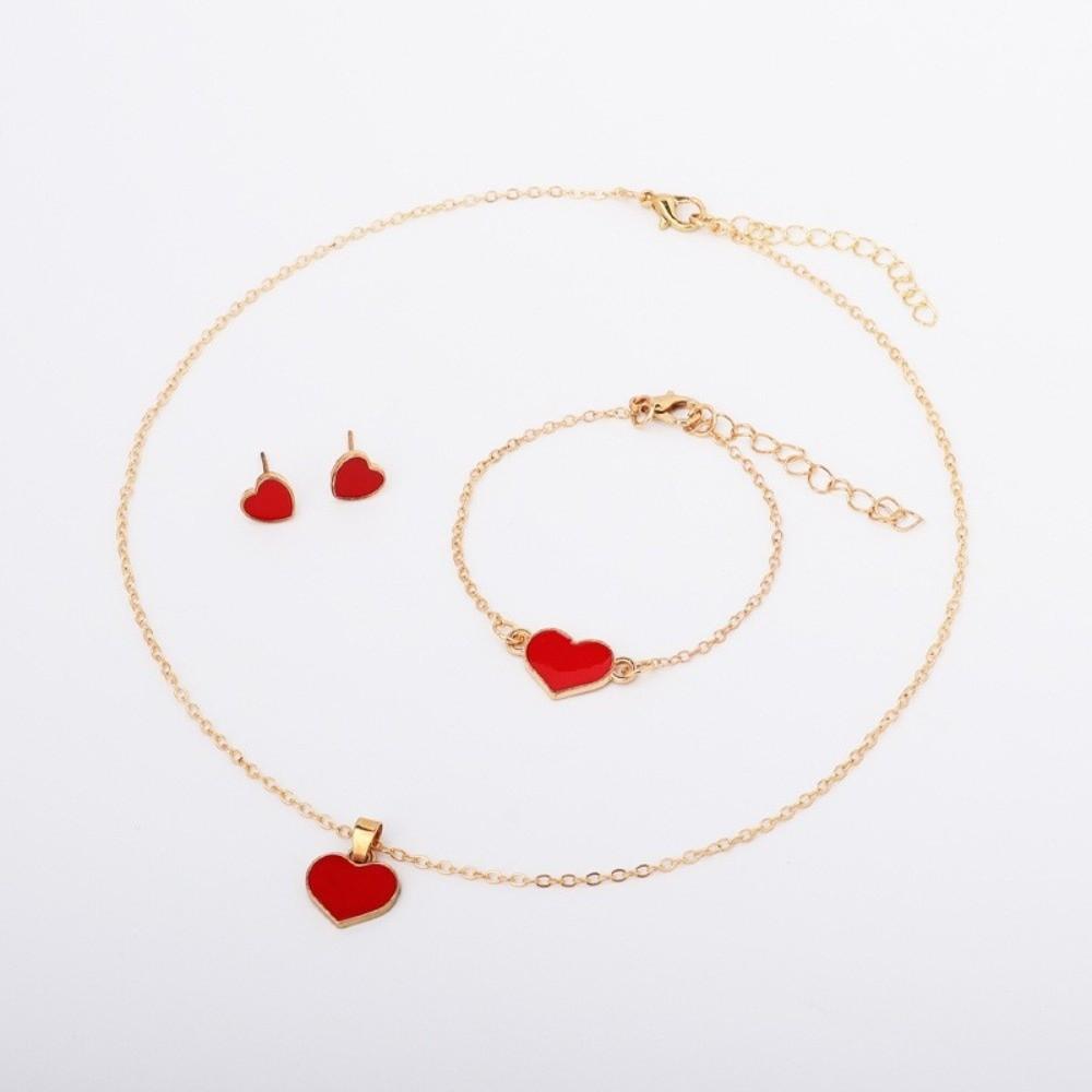 Dripping Oil Butterfly Jewelry Set Elegance Style French Bracelets Earrings Set Wedding Style C