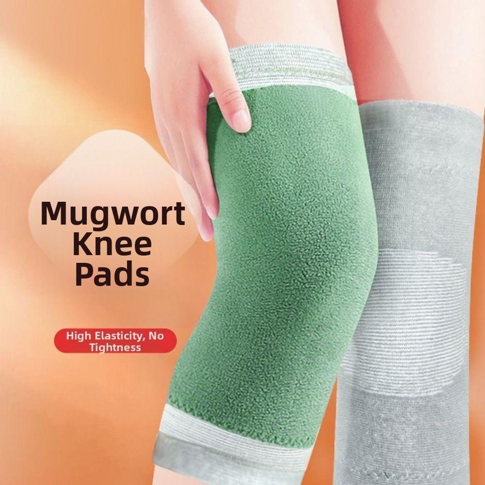 Universal Thickened Fur Knee Protector Anti Cold Heat Storage Knee Pads Warm Thermal Kneepad Cold Leg