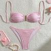 Bikini Sexy Estivi 2025 Costumi da Bagno da Donna Costume da Bagno Femminile Per Costumi da Bagno Costumi da Bagno Set Bikini Brasiliano Abbigliamento da Spiaggia Bagnante per Piscina