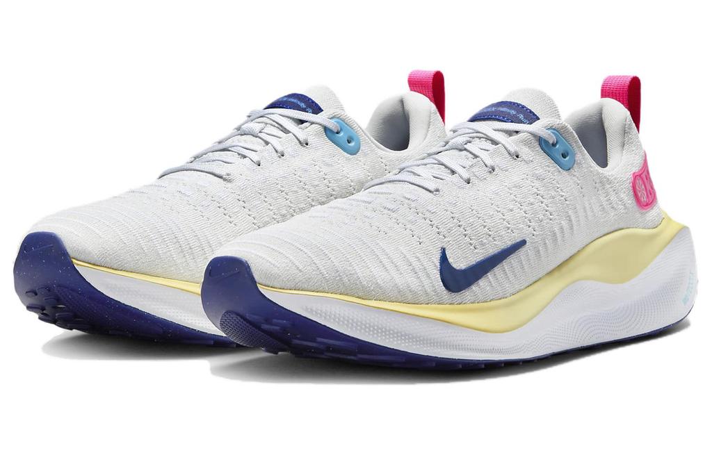 Nike ReactX Infinity Run 4 Photon Dust Saturn Gold Deep Royal Men's Running Shoes DR2665-009