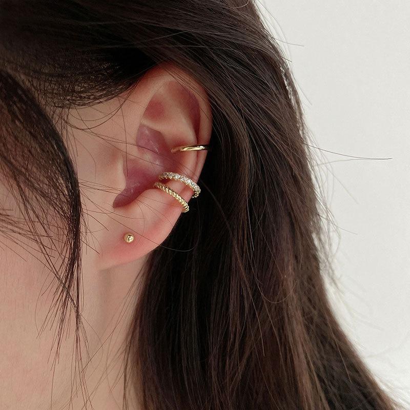 Fashion Ear Cuffs Without Piercing Ear Clip Earrings Non-Piercing Fake Cartilage Earrings For Women Jewelry 2022 Gifts