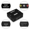 HDMI To AV Composite HDMI To RCA 1080P HDMI To Analog Converter Audio USB Power Cable for Car and Nintendo Switch Converter, Converter, PAL/NTSC