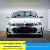 Upgrade for BMW 3 Series '23-'25: AE-style Carbon Fiber Front Lip, Rear Lip, Side Skirts, Swan Neck Spoiler, Hood.