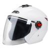 High Quality New DOT Certified ABS Half Face Motorcycle Helmet with Dual Visor and XL Size