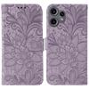 For Nothing CMF Phone 2 Pro Case Lace Flowers PU Leather Flip Wallet Phone Cover