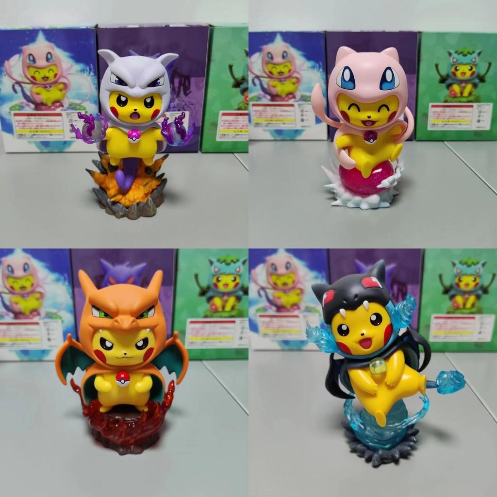 Anime 13cm Pikachu Action Figure Pvc Model Cartoon Decoration Kids Gift