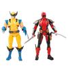 Anime Wolverine & Deadpool Model Toy Ornament