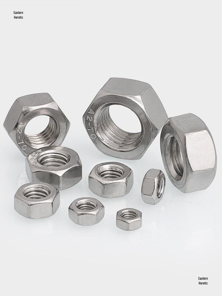 Nakrętka sześciokątna ze stali nierdzewnej 304 Śruba z łbem sześciokątnym M1-M36