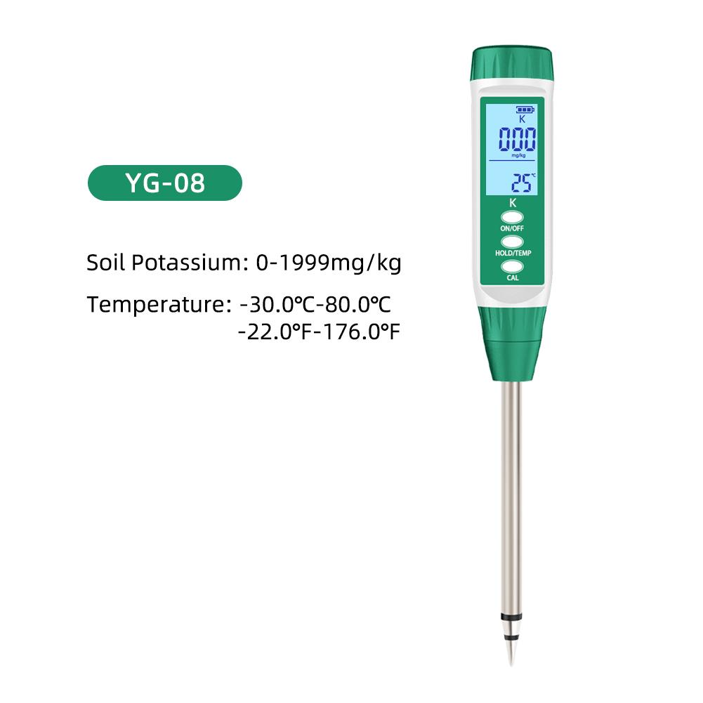 

Цифровой тестер азота почвы Быстрый анализатор плодородия N/P/K Портативный почвенный метр для сельского хозяйства Ферма Сад Тестирование удобрений