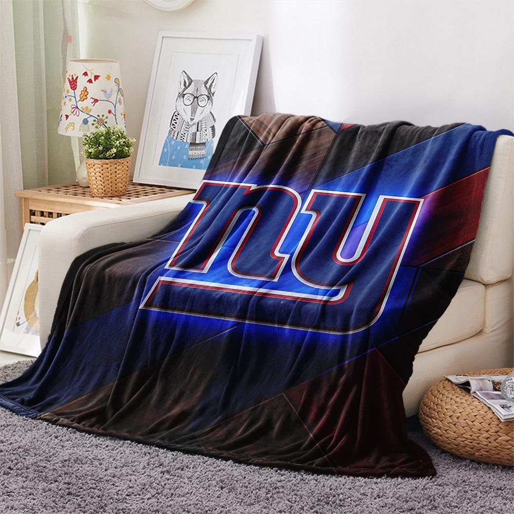 New York Giants2 Flannel Blanket, High Quality Comfortable for All Seasons, Home Decor, Warmth and Comfort