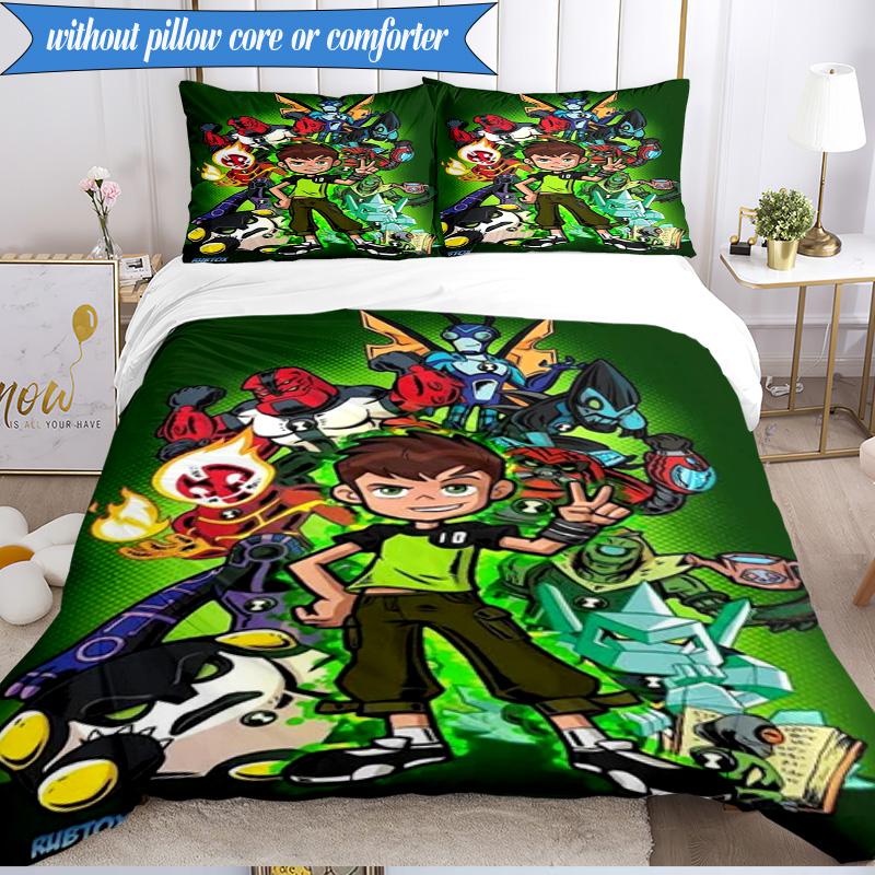 Alien heroes 3pcs K-pop music group Bedding set,Ideal for Bedroom, Dormitory,Including Duvet Cover And 2pcs Pillowcases,Fan gifts