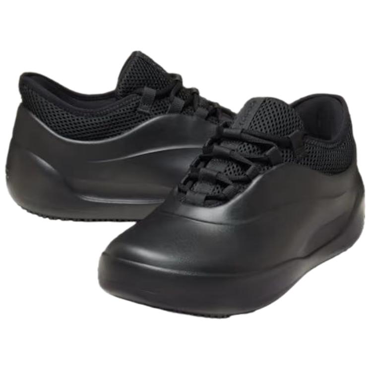 Crocs Bistro Walk Polyester Simple Comfortable Low-Top Casual Shoes Men Sneakers Black 210609-0WC