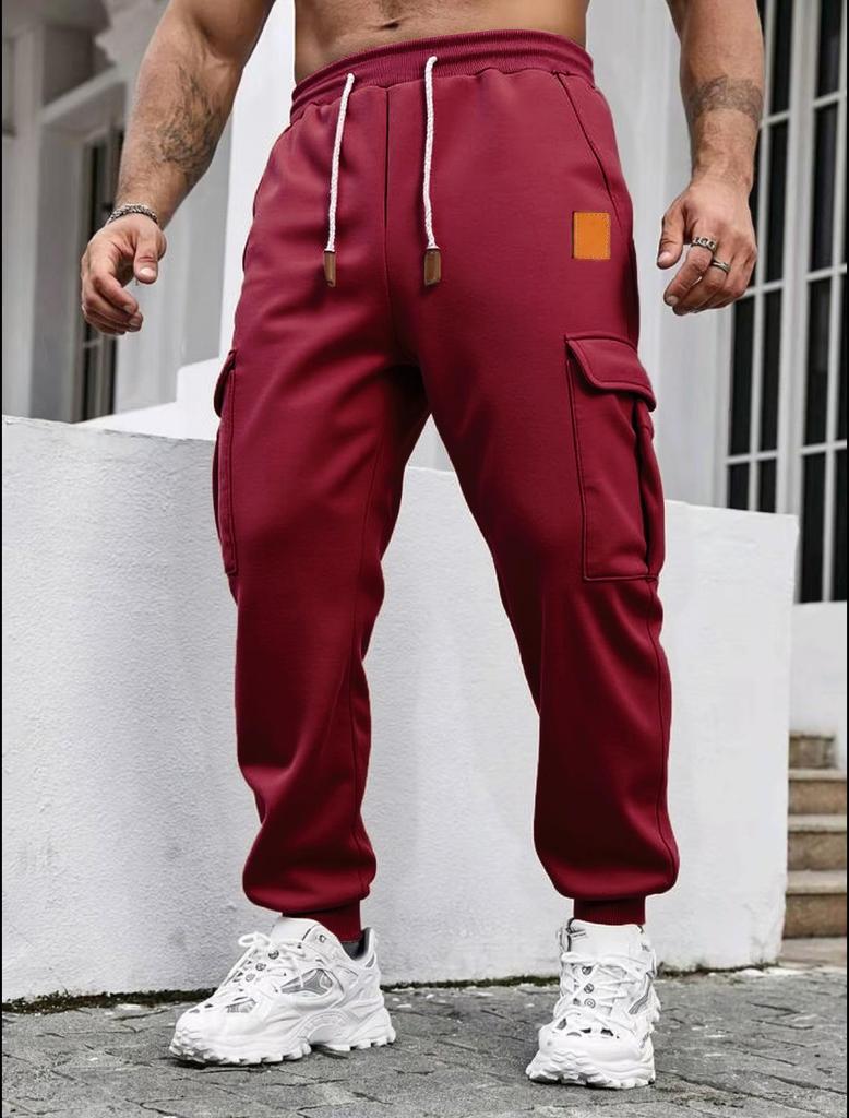 Men's Autumn-Winter Sports Casual Cargo Sweatpants