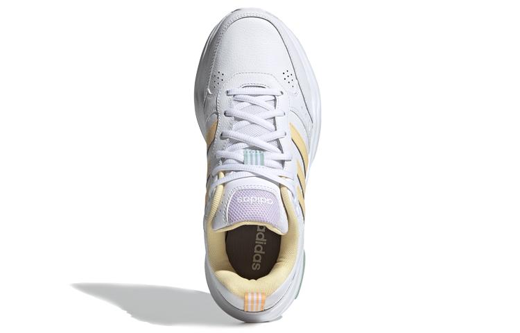 adidas Neo Strutter White/Purple/Yellow Women's Casual Sneakers FY4376