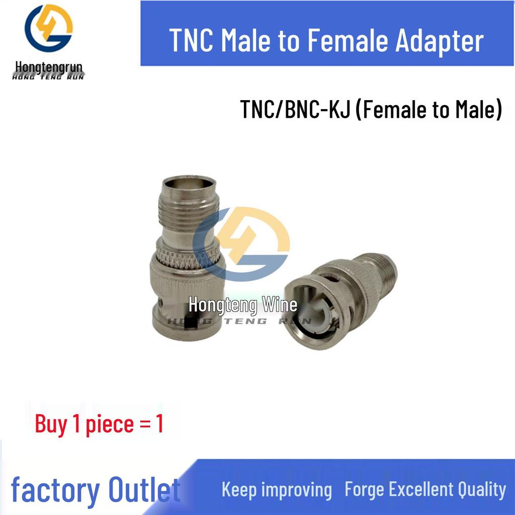 TNC To BNC RF Adapter - Male/Female Connector (TNC-JK To BNC-JK Q9)