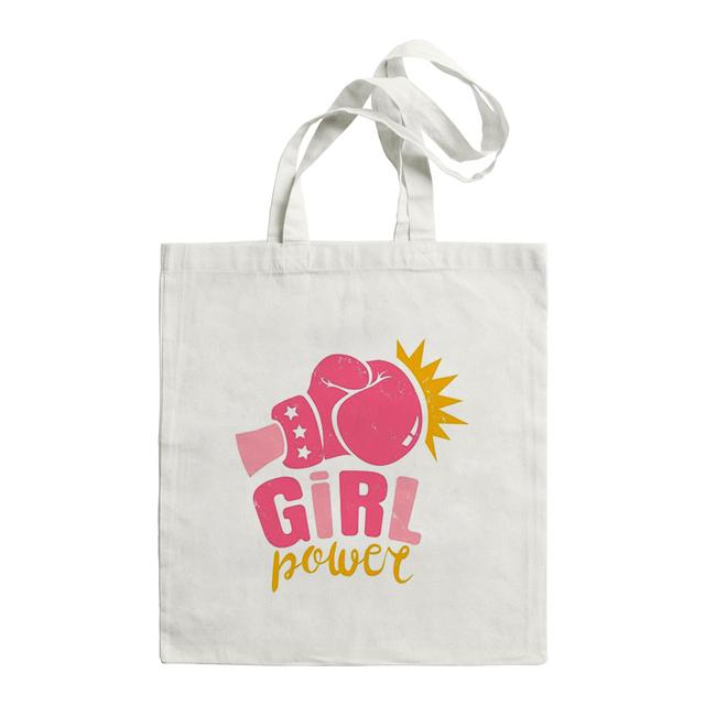 Torby płócienne z grubej bawełny Love Power Girl Printing Anime ramię dla kobiet Grace torba na zakupy o dużej pojemności składana torba na zakupy torebka
