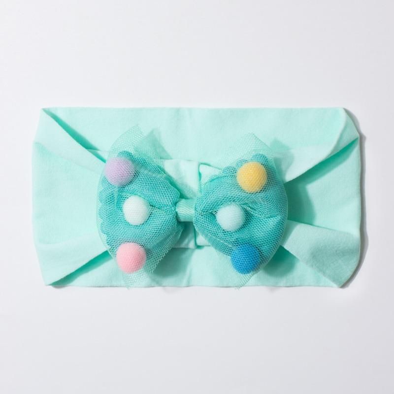 New Baby Headscarf Combination, Cute Baby Soft Bow Flower Headband, Children's Accessories