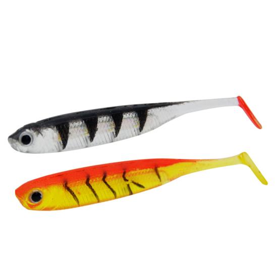 4Pcs Fishing Lures Simulated Realistic Fish Eyes Handmade Anti-break Angling PVC T Tail Hollow Fishing Baits Fishing Accessories