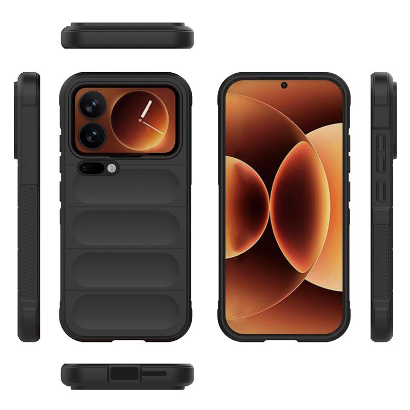 Soft Silicone Case for Xiaomi 17 Pro Shockproof Anti-slip Protective Back Case Cover Xiaomi 15 Fundas Para for Xiaomi 17 Pro Max