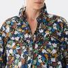 JNBY Women's 2025 Spring Liberty Floral Cotton Loose Long Sleeve Shirt