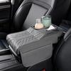 Universal Car Armrest Box Booster Pad Center Console Cover Arm Rest Cushion With Tissue Cup Holder Storage Box For Car Suv Truck