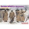PLATZ Dragon 1/35 WW2 German Infantry In Overcoat - Leningrad 1943 - Plastic Model DR6518 (Figure)