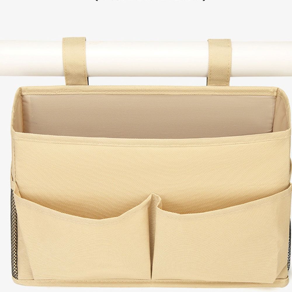 Removable Bedside Storage Organizer Bag Washable Bed Hanging Pouch  Magazine Holder